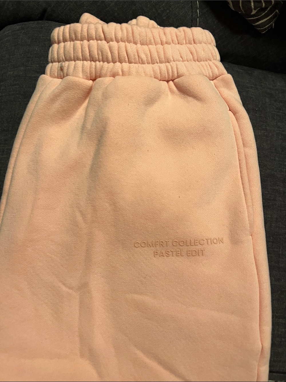 Pastel Edit Peach Comfort Collection Womens Joggers